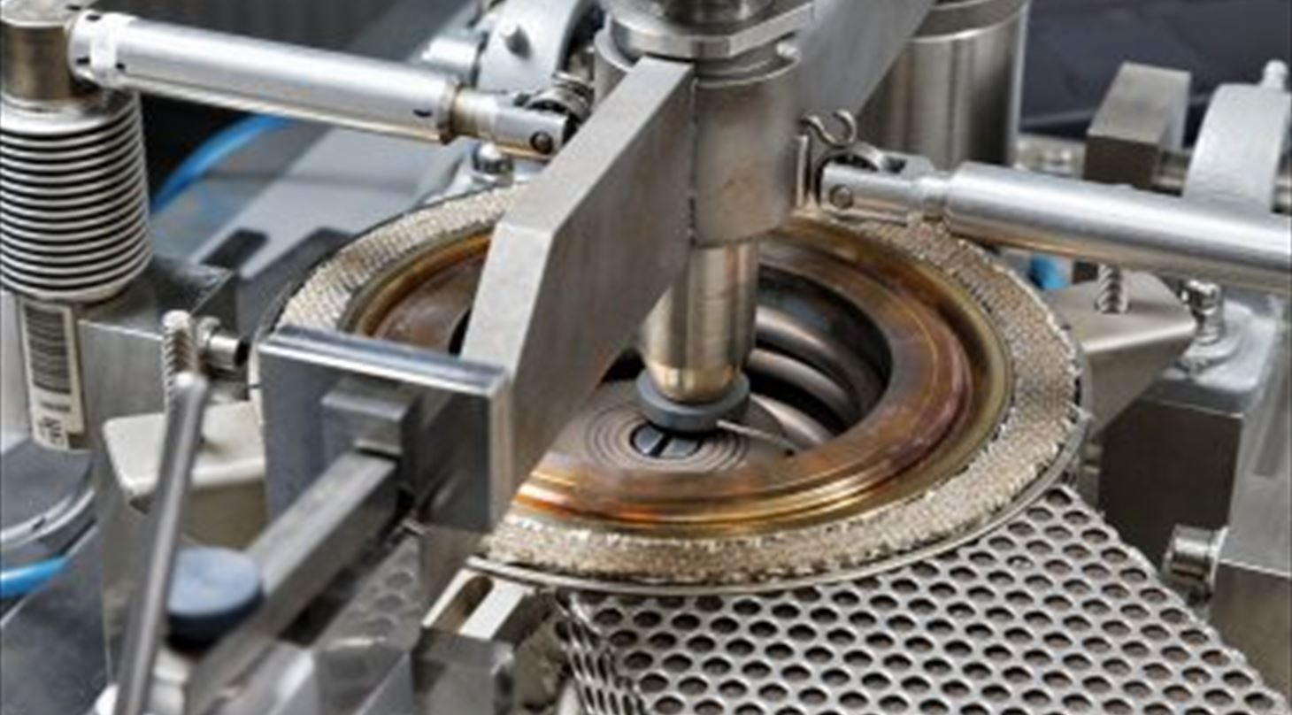 test setup for measuring of surface